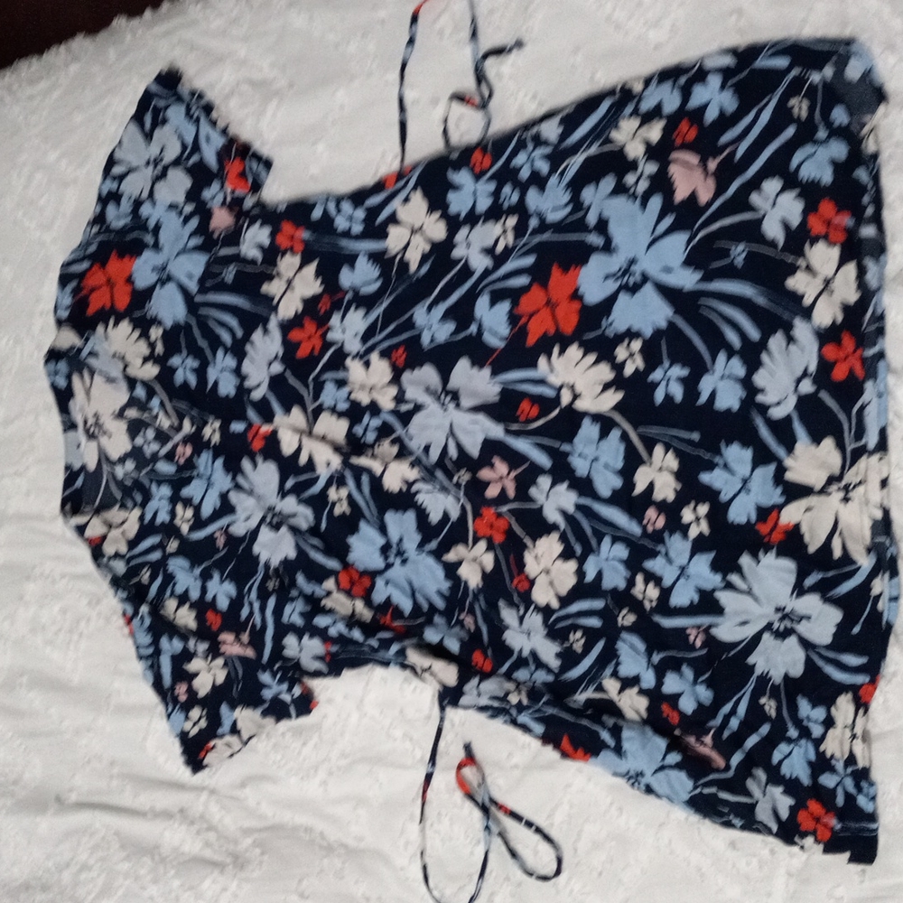 Woman's tropical dress